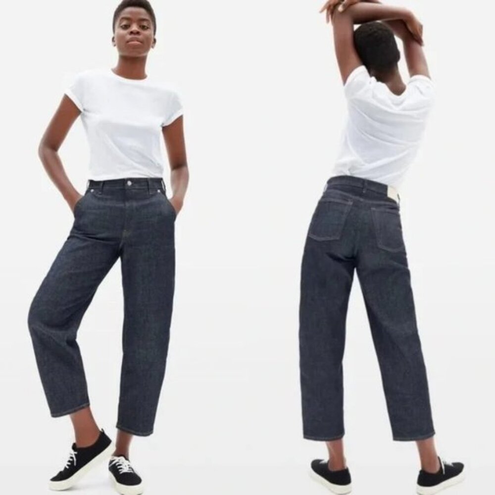 Everlane Arc Jean in Dark Indigo size 32